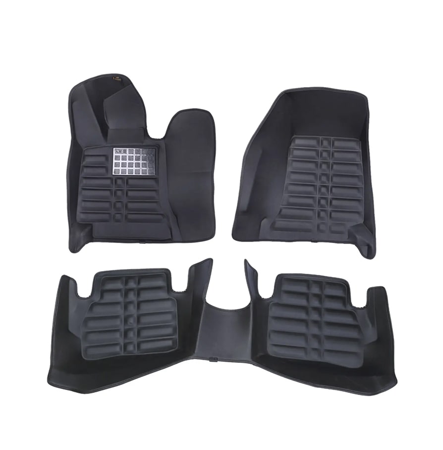 کفپوش پنج بعدی چرم هیوندای النترا 2023 | برند زرین فرش AM مشکی