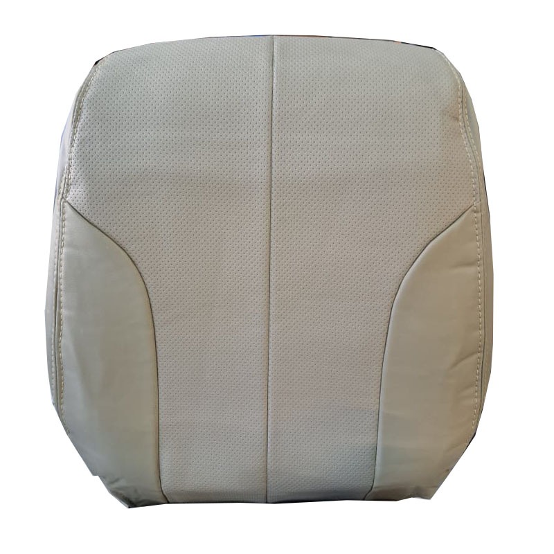 روکش صندلی تمام چرم سوزنی ماکسیما | رنگ کرم