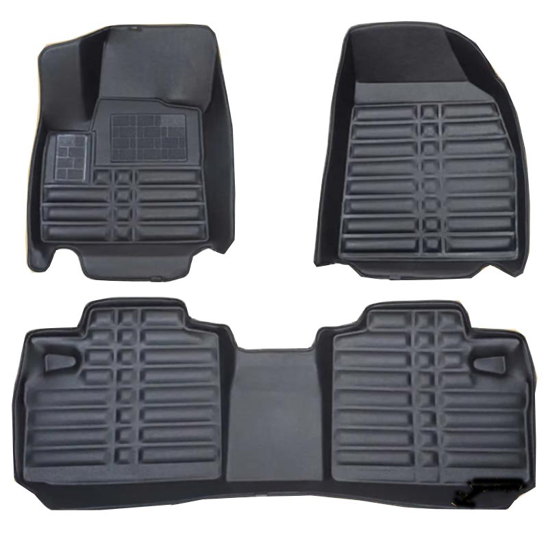 کفپوش پنج بعدی چرم FMC 511 | برند پانیذ PZ مشکی